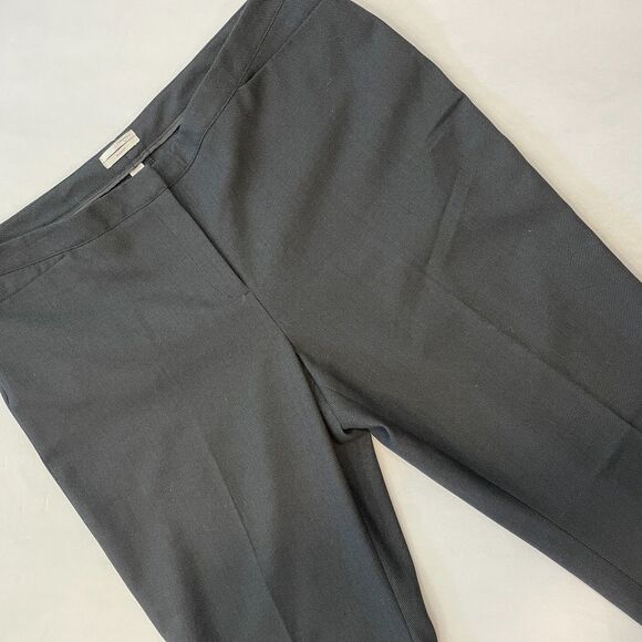 ~ Halogen 16p Quinn Fit Black Slacks Pants Trousers 16 Petite 10"rise, 31"inseam - Picture 4 of 16